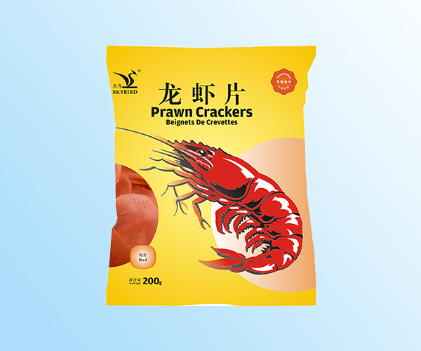 Plastic bag Red Prawn Crackers