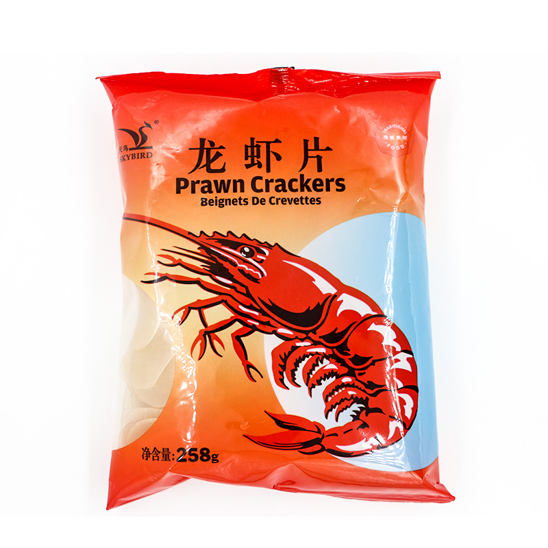 “天鳥”牌蝦片258g 白